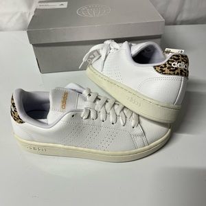 Adidas Advantage Leopard Sneakers size 6